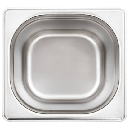 Gastronormbakken 8 St Gn 1/6 150 Mm Roestvrij Staal 176 x 162 x 150 mm