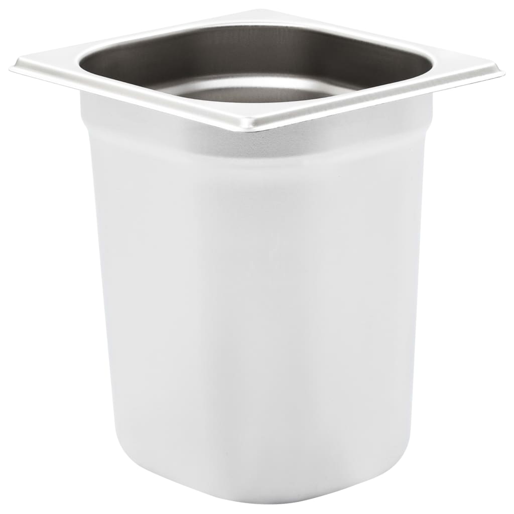 Gastronormbakken 8 St Gn 1/6 200 Mm Roestvrij Staal 176 x 162 x 200 mm