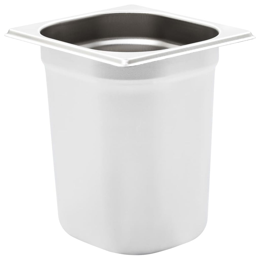 Gastronormbakken 8 St Gn 1/6 200 Mm Roestvrij Staal 176 x 162 x 200 mm