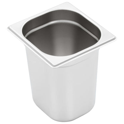 Gastronormbakken 8 St Gn 1/6 200 Mm Roestvrij Staal 176 x 162 x 200 mm