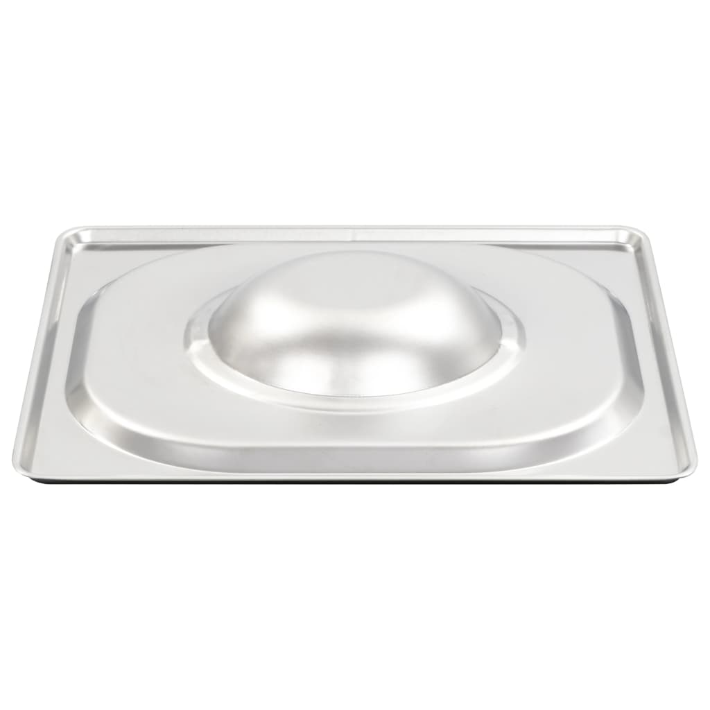 Deksels 8 St Voor Gn 1/6 Schalen Roestvrij Staal