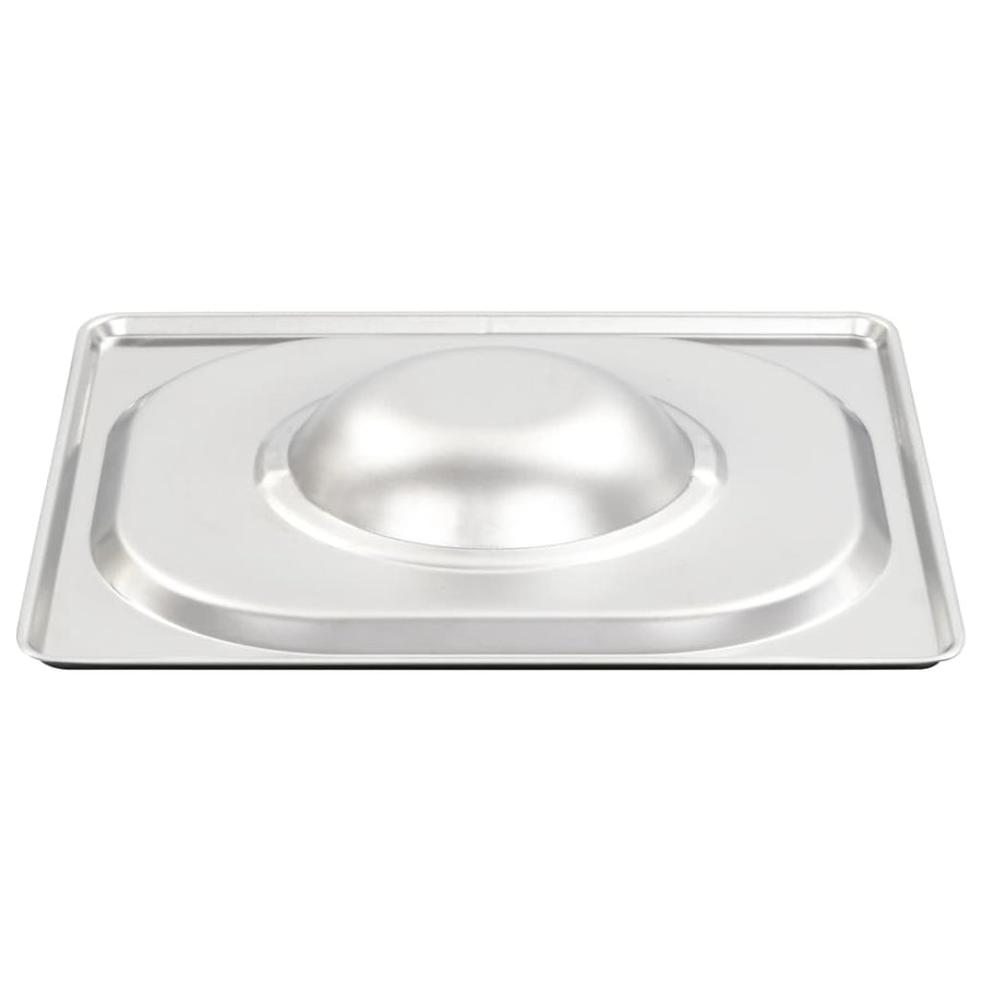 Deksels 8 St Voor Gn 1/6 Schalen Roestvrij Staal