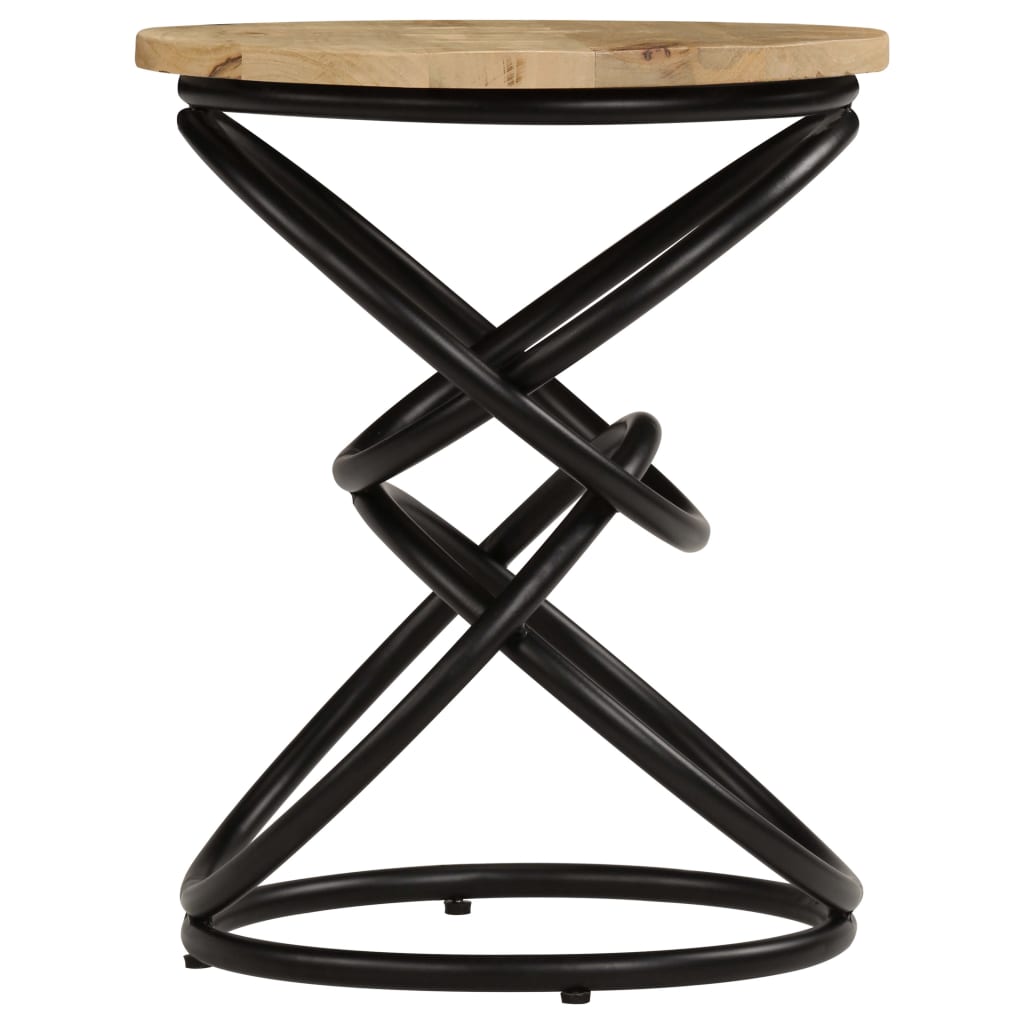Bijzettafel 40X50 Cm massief mangohout