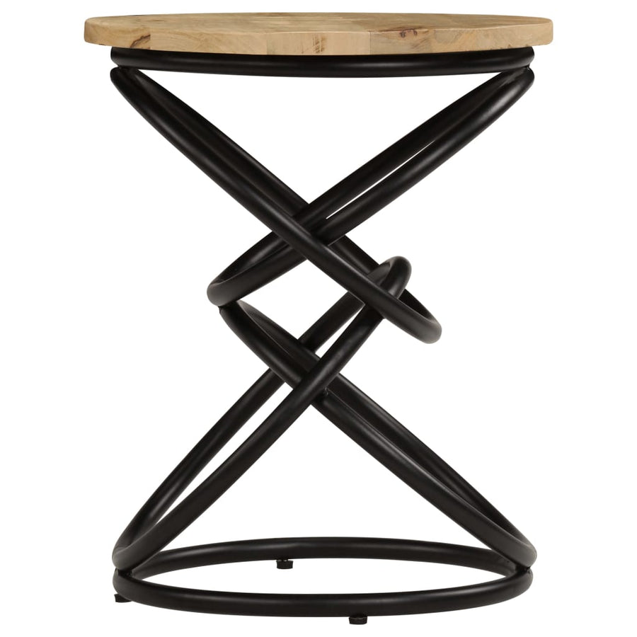 Bijzettafel 40X50 Cm massief mangohout
