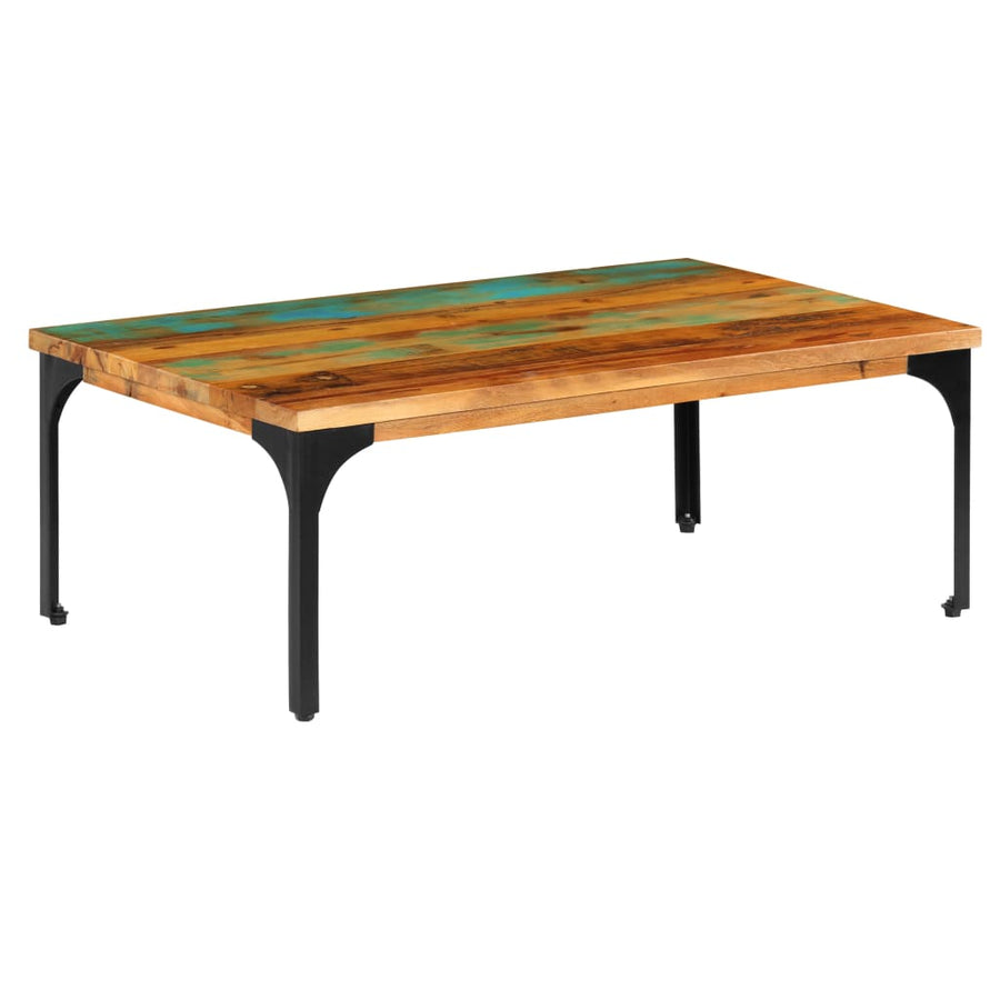 Salontafel 100 x 60 x 35 cm massief gerecycled hout