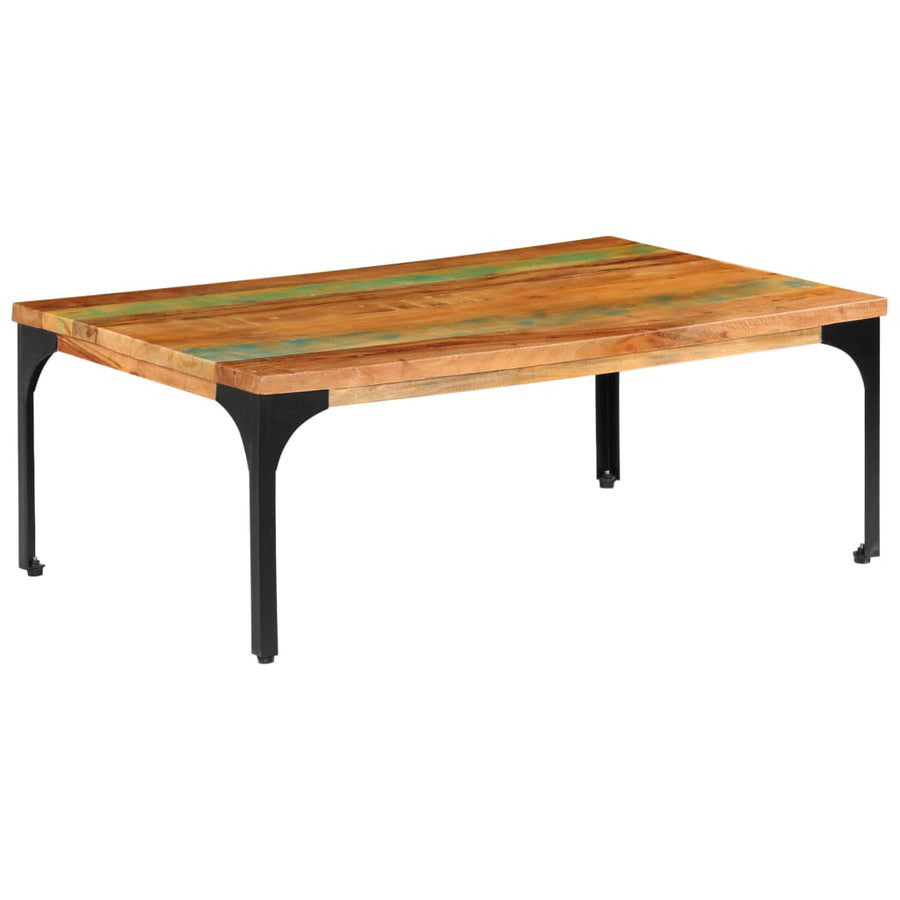 Salontafel 100 x 60 x 35 cm massief gerecycled hout