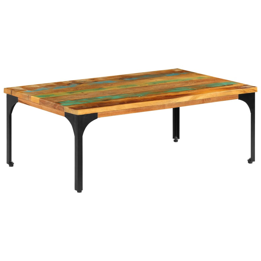 Salontafel 100 x 60 x 35 cm massief gerecycled hout