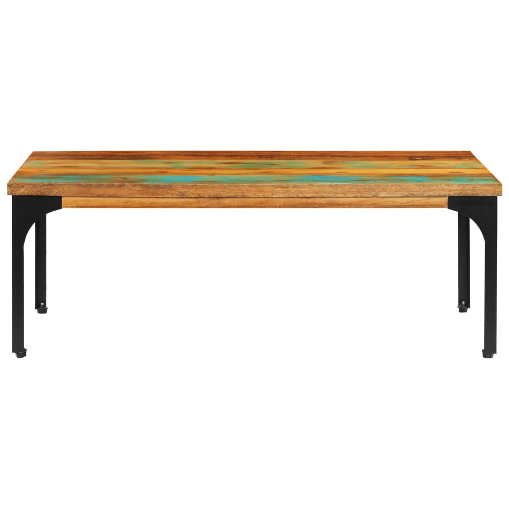 Salontafel 100 x 60 x 35 cm massief gerecycled hout