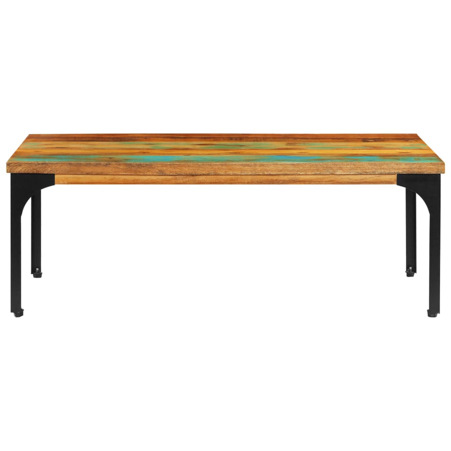 Salontafel 100 x 60 x 35 cm massief gerecycled hout