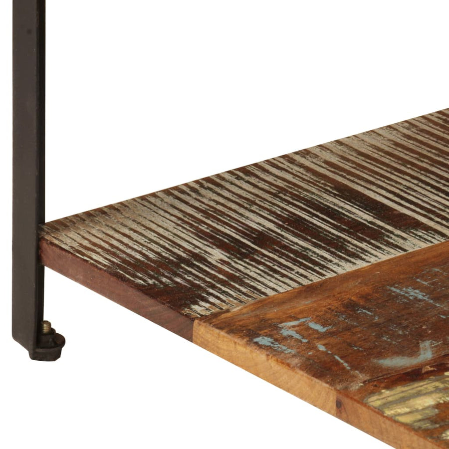 Salontafel Met Schap 00X60X35 Cm massief gerecycled hout