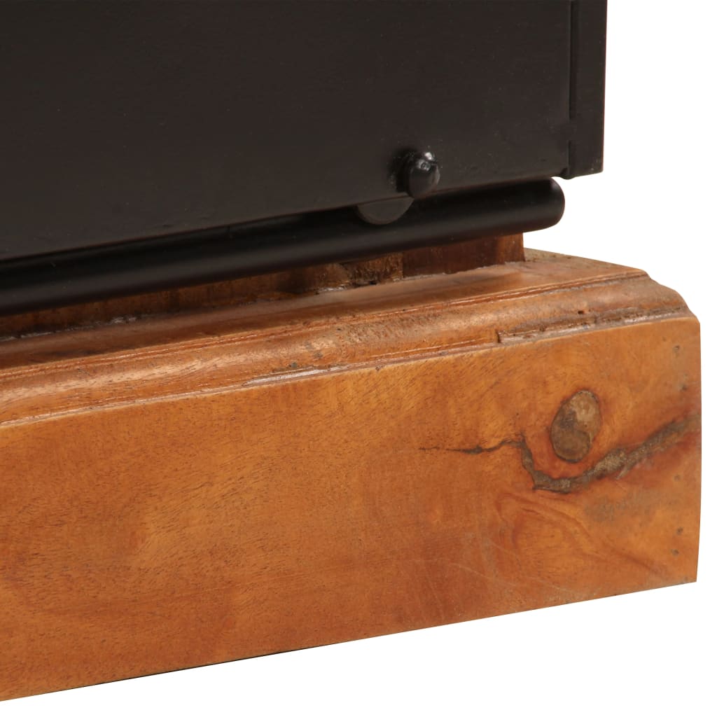 Tv-Meubel 110X30X45 Cm Massief Gerecycled Hout