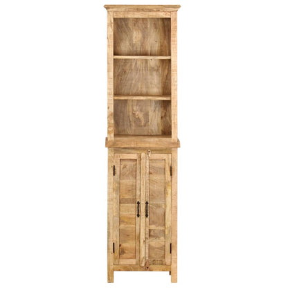 Boekenkast 50x30x180 cm massief mangohout
