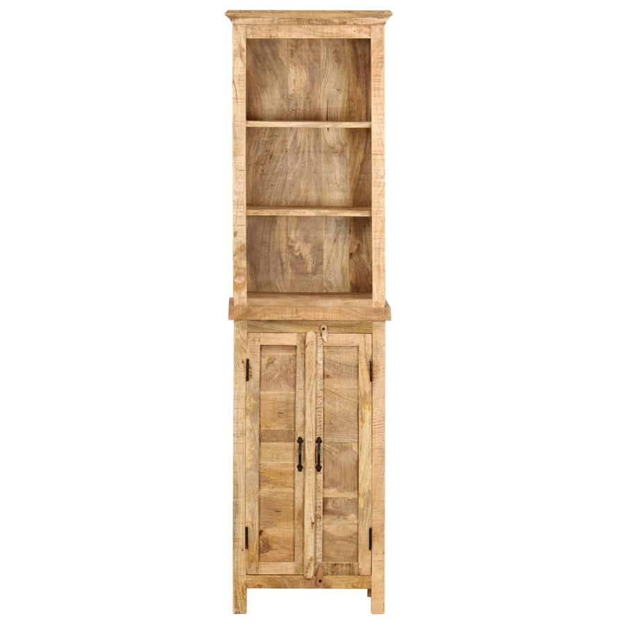 Boekenkast 50x30x180 cm massief mangohout
