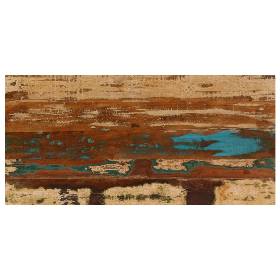 Salontafel 00X50X35 Cm En Staal massief gerecycled hout