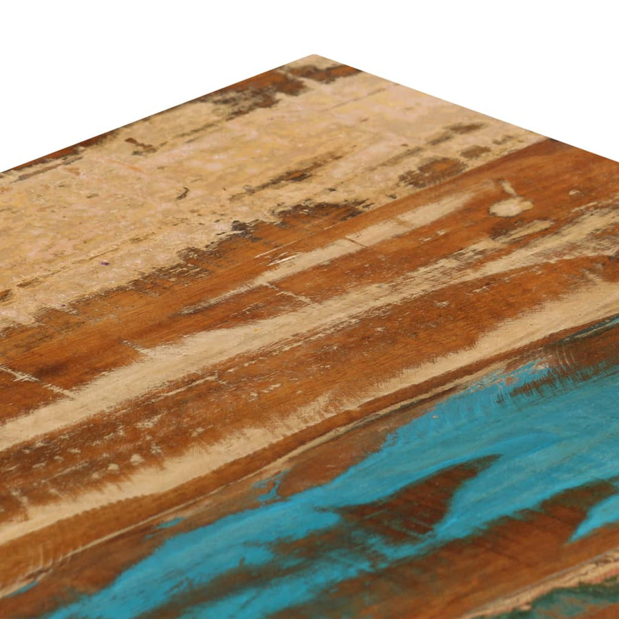 Salontafel 00X50X35 Cm En Staal massief gerecycled hout
