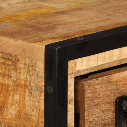 Tv-Meubel Met Lades 120X30X40 Cm Massief Mangohout