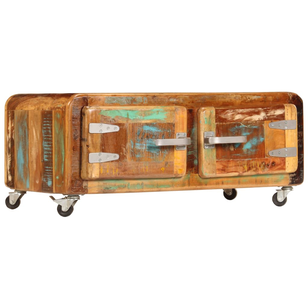 Salontafel 85x55x40 cm massief gerecycled hout
