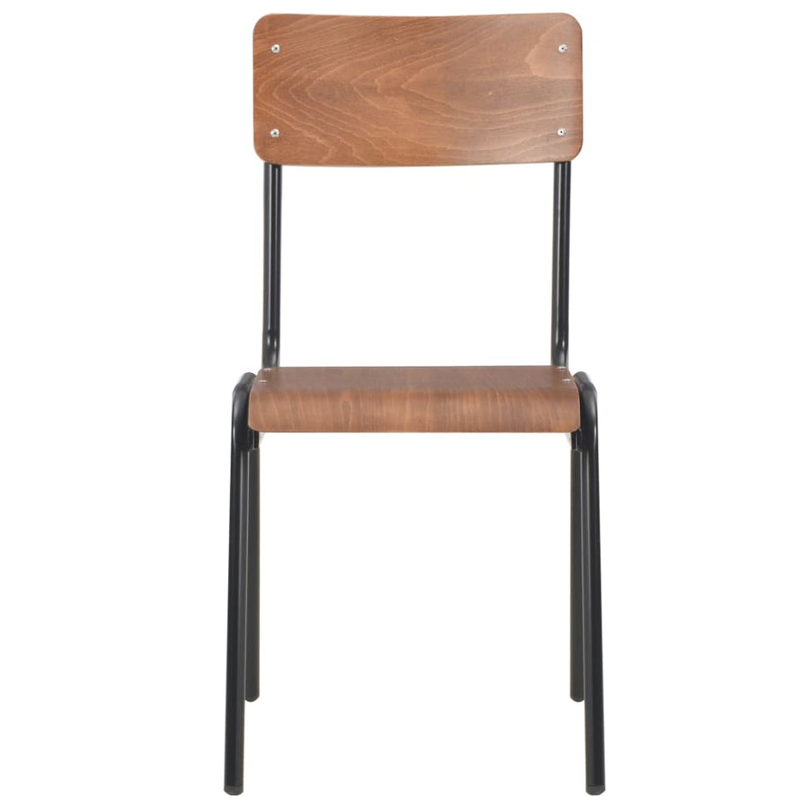 Eetkamerstoelen Massief Multiplex Staal 2