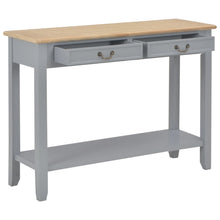 Wandtafel 0X35X80 Cm Hout Grijs