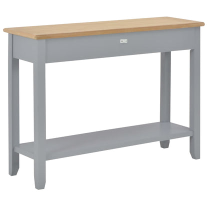 Wandtafel 0X35X80 Cm Hout Grijs