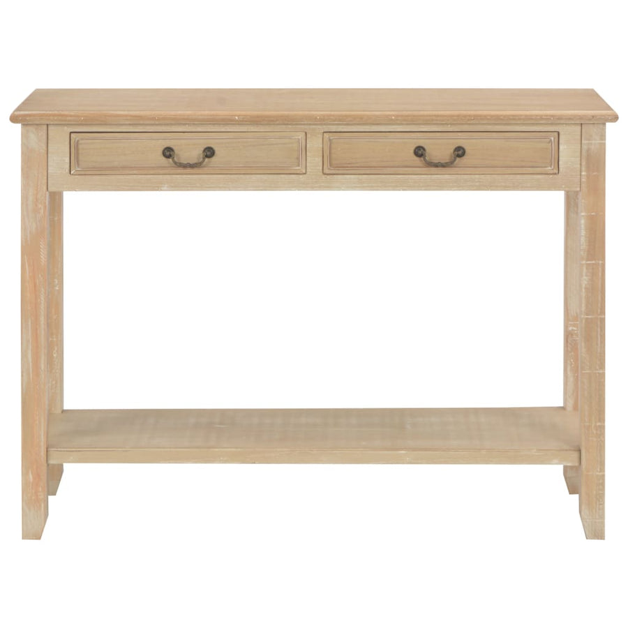 Wandtafel 110X35X80 Cm Hout Bruin