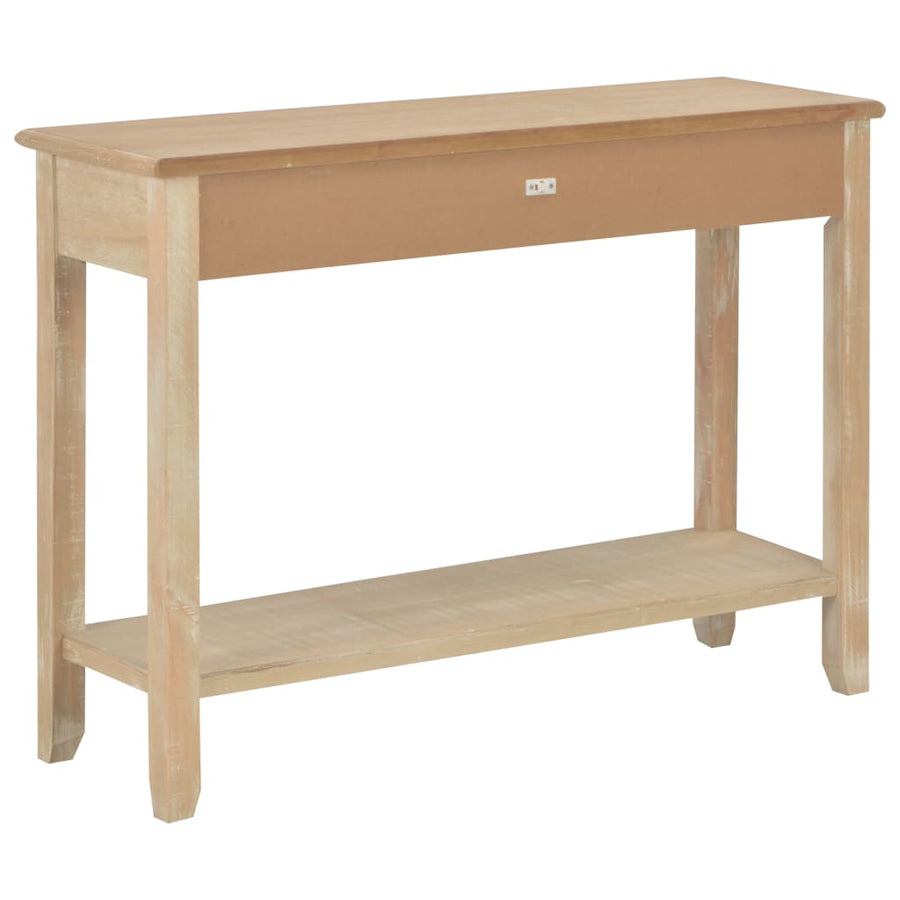 Wandtafel 110X35X80 Cm Hout Bruin