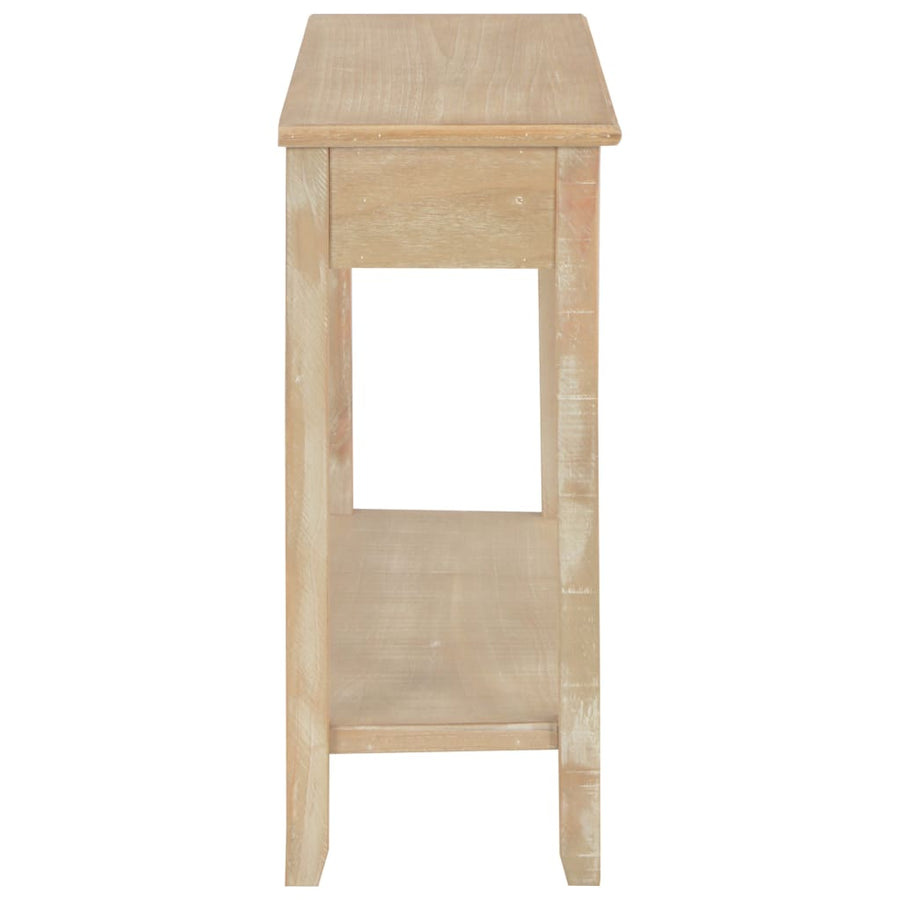 Wandtafel 110X35X80 Cm Hout Bruin