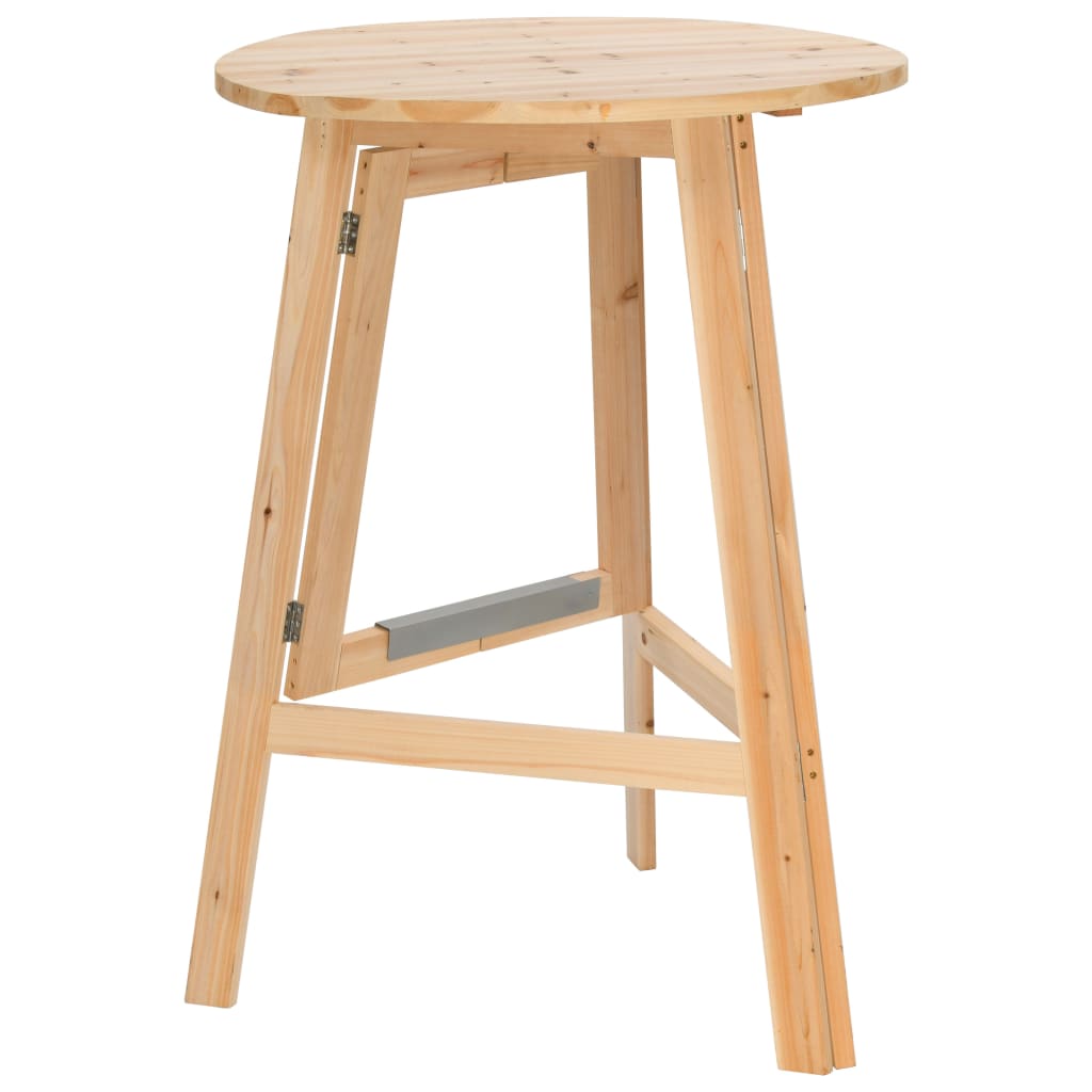 Bartafel Inklapbaar 78 Cm Vurenhout