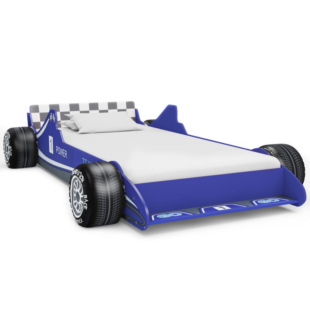 Kinderbed Raceauto Rood 90X200 Cm