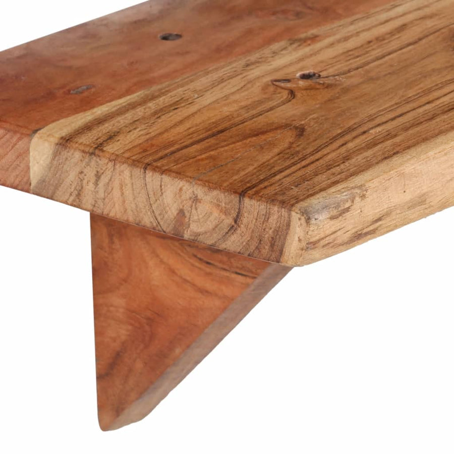 Wandschappen Massief Acaciahout 60 x 20 x 18 cm