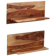 Wandschappen Massief Sheeshamhout 58 x 26 x 20 cm