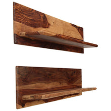 Wandschappen Massief Sheeshamhout 118 x 26 x 20 cm