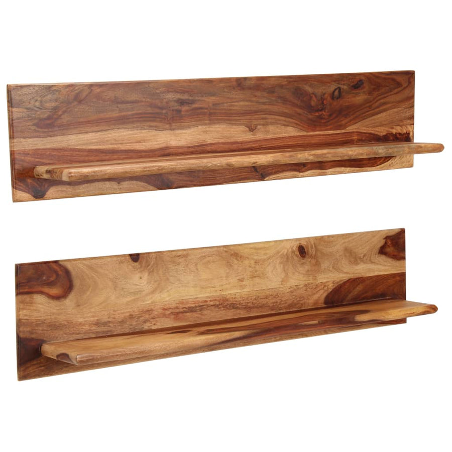 Wandschappen Massief Sheeshamhout 118 x 26 x 20 cm