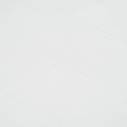 Tuintafel Rattan-Look Kunststof 150 x 90 x 72 cm Wit