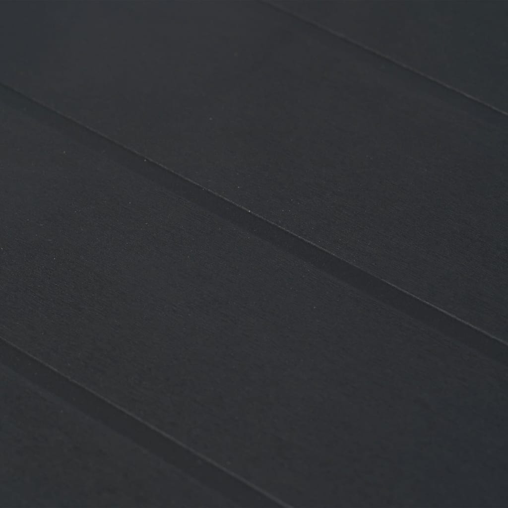 Tuintafel Rattan-Look Kunststof 150 x 90 x 72 cm Antraciet