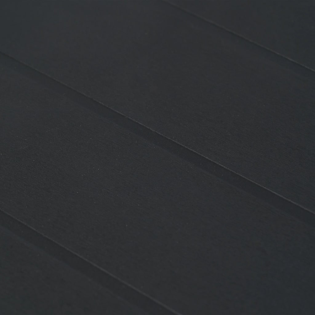 Tuintafel Rattan-Look Kunststof 220 x 90 x 72 cm Antraciet