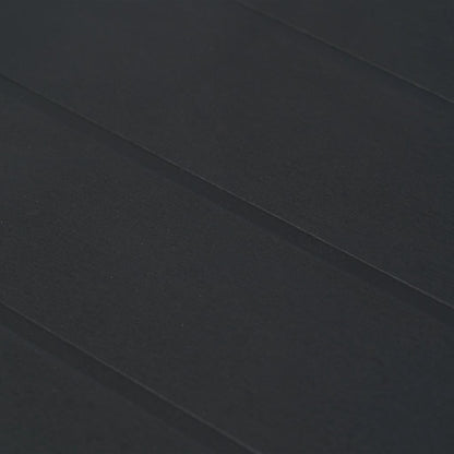 Tuintafel Rattan-Look Kunststof 220 x 90 x 72 cm Antraciet