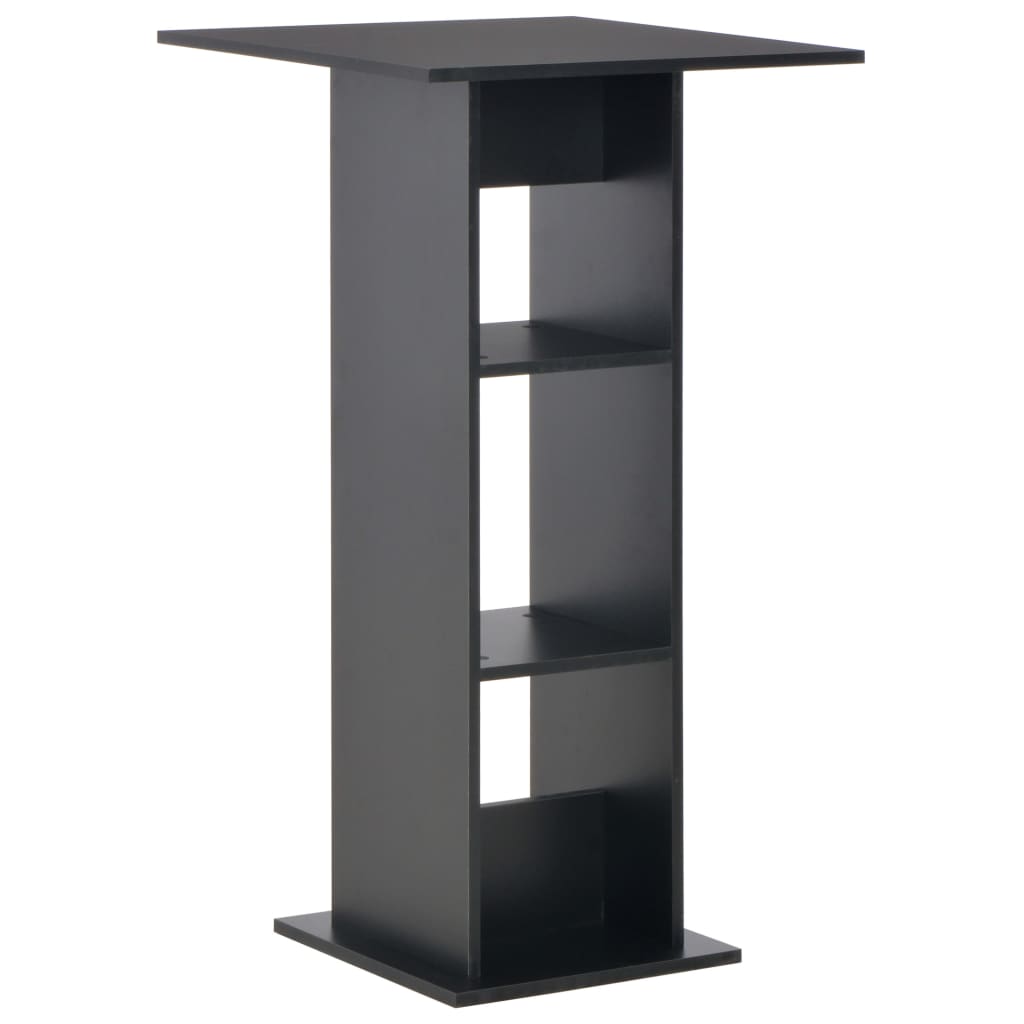 Bartafel 60X60X0 Cm Zwart