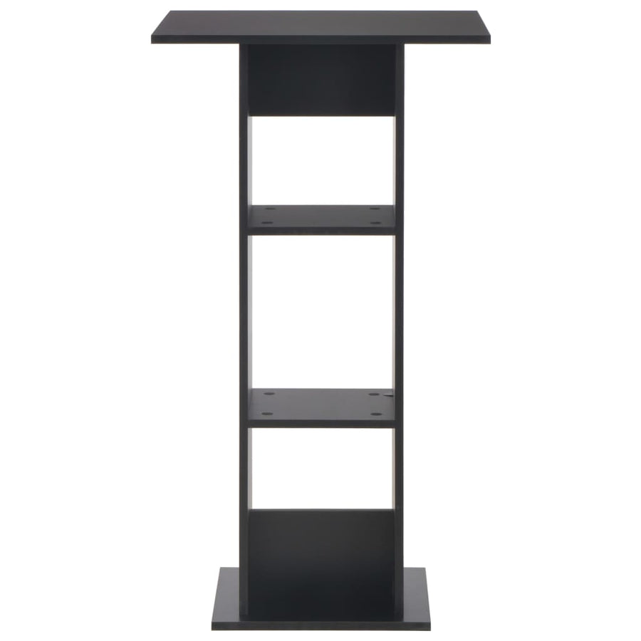Bartafel 60X60X0 Cm Zwart