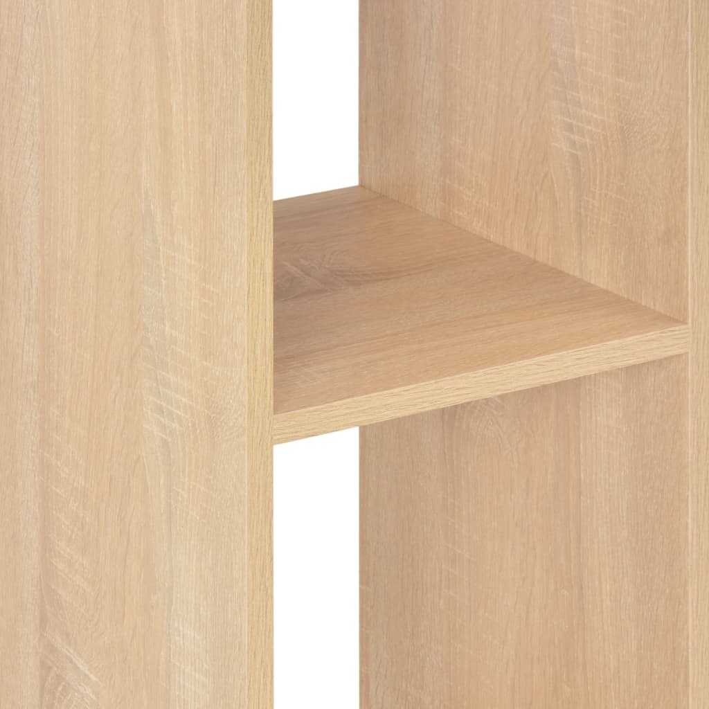 Bartafel 60X60X0 Cm Kleurig Eiken