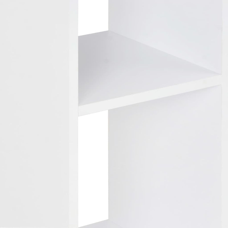 Bartafel 60X60X0 Cm En Sonoma Eikenkleurig Wit en bruin