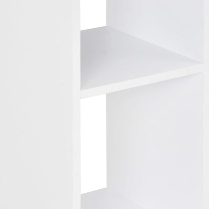 Bartafel 60X60X0 Cm Wit En Antraciet Grijs