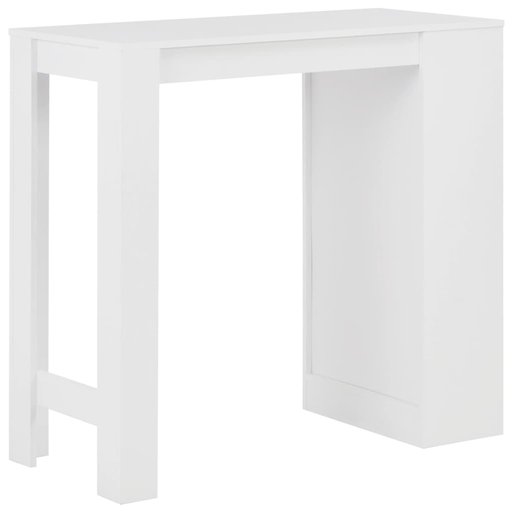 Bartafel Met Schap 0X50X03 Cm Wit