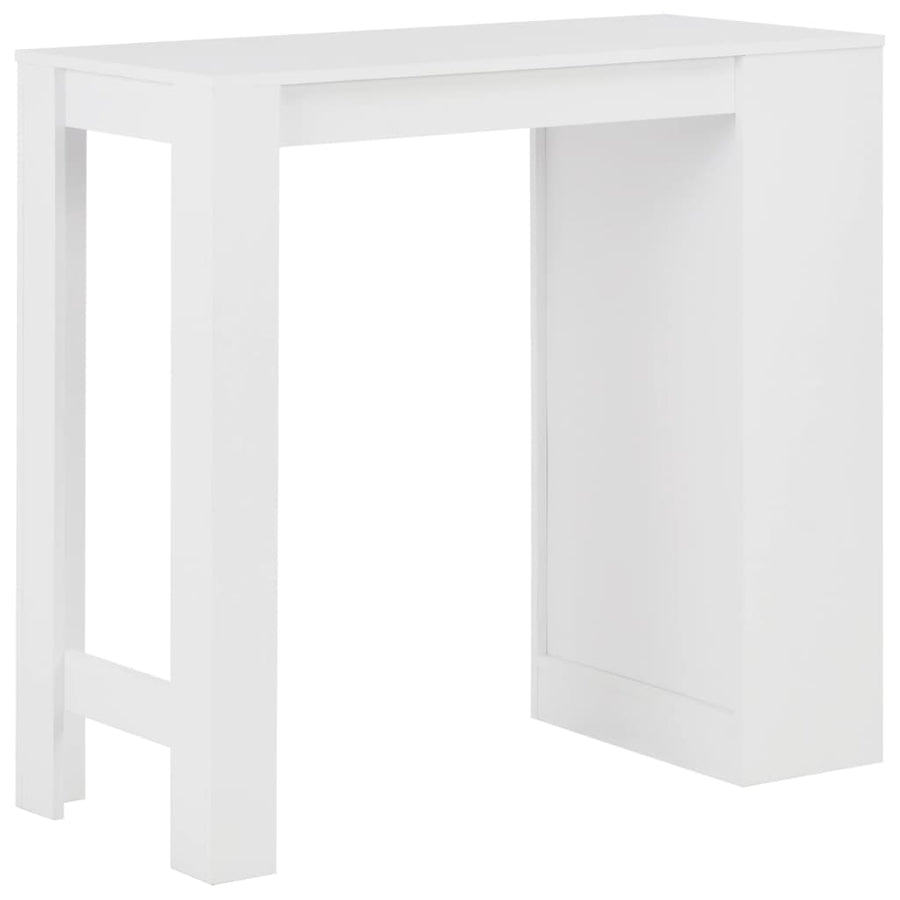 Bartafel Met Schap 0X50X03 Cm Wit