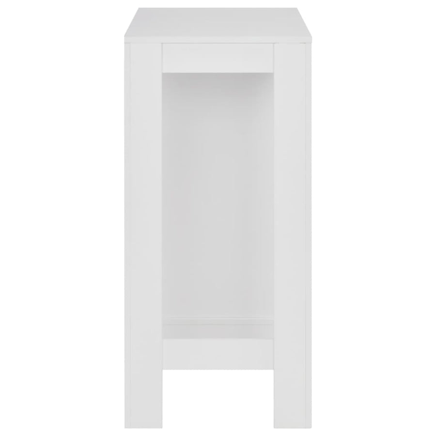 Bartafel Met Schap 0X50X03 Cm Wit