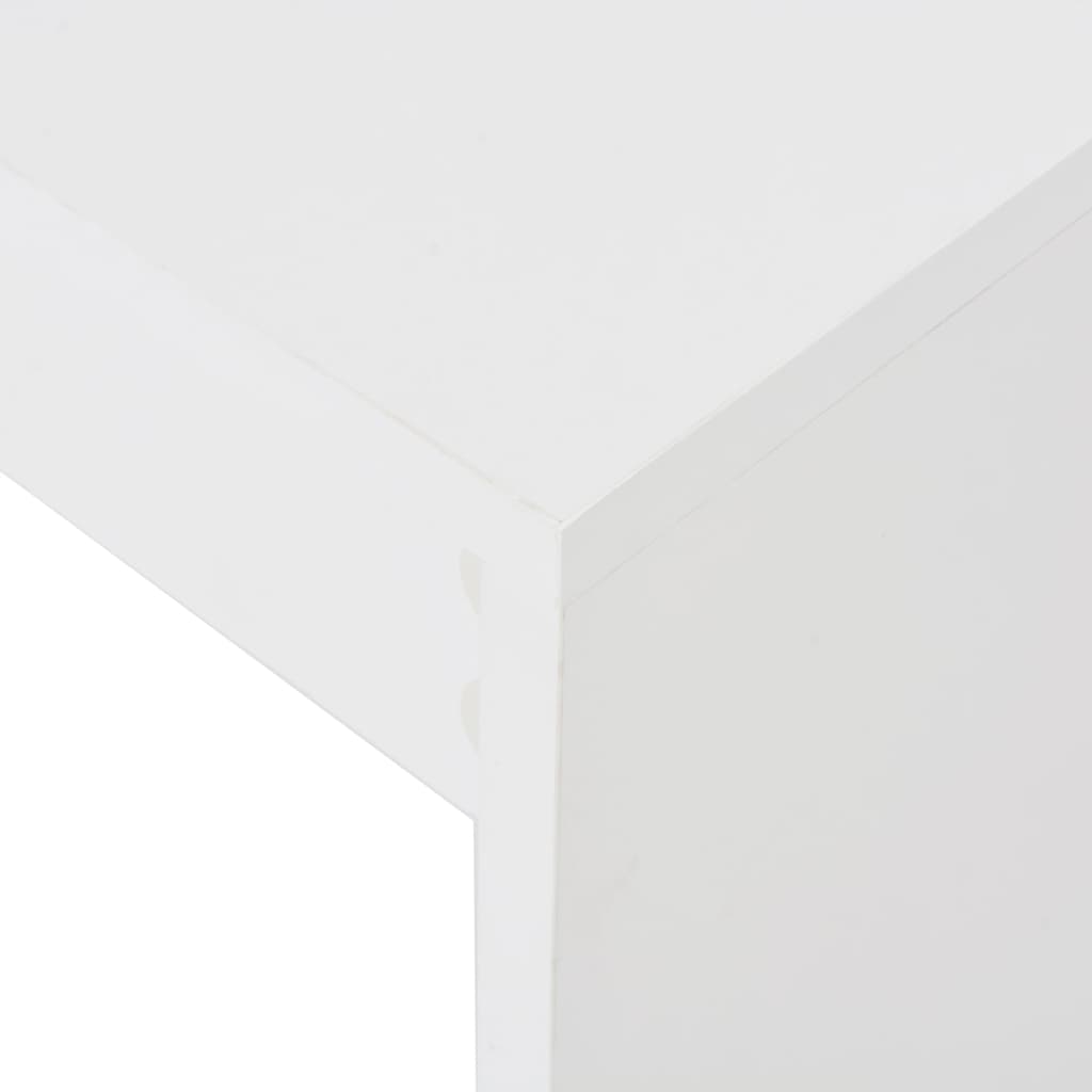 Bartafel Met Schap 0X50X03 Cm Wit