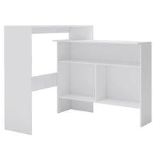 Bartafel Met 2 Tafelbladen 30X40X20 Cm Wit