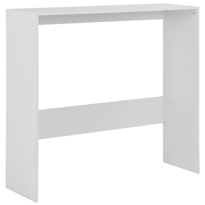 Bartafel Met 2 Tafelbladen 30X40X20 Cm Wit