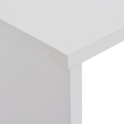 Bartafel Met 2 Tafelbladen 30X40X20 Cm Wit