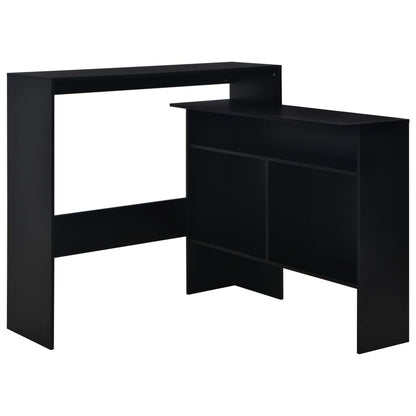 Bartafel Met 2 Tafelbladen 30X40X20 Cm Zwart